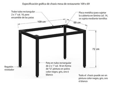 Base de mesa Ark 109