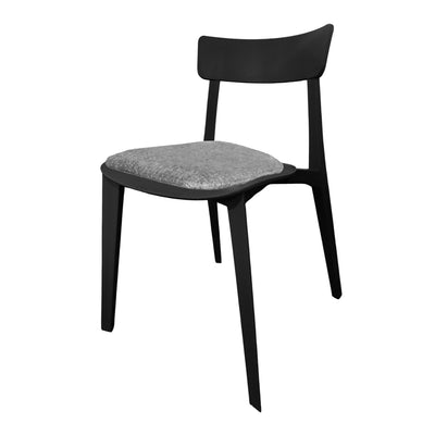 Silla Kipali con asiento acojinado