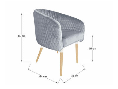 Silla Sket Plus Velvet MD