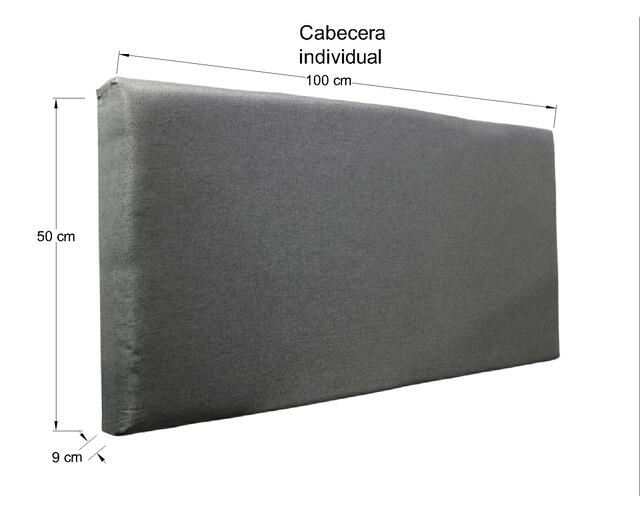 Cabecera Individual Lienzo