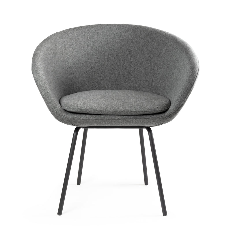 Silla de Visita Tarel Base 4 Puntos Metal