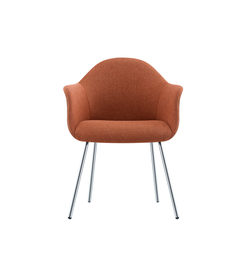 Silla Alessia Base Cromada