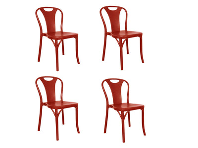 Paquete 4 pz Silla Bistrot