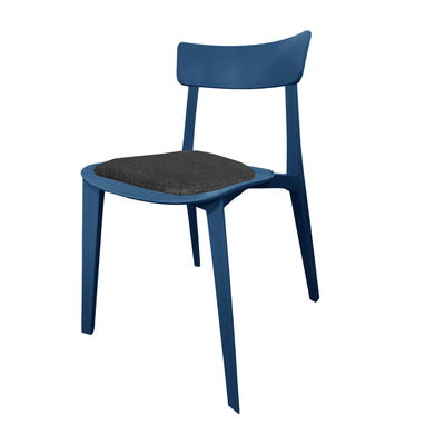 Silla Kipali con asiento acojinado