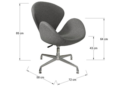 Silla Swan GRIS